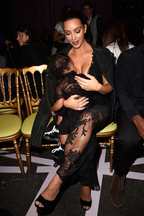 Kim-Kardashian -Givenchy-Show-SS